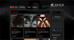 Desktop Screenshot of luxusnimicina.cz